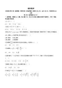 甘肃省张掖市某校2023-2024学年高三下学期模拟考试数学试题