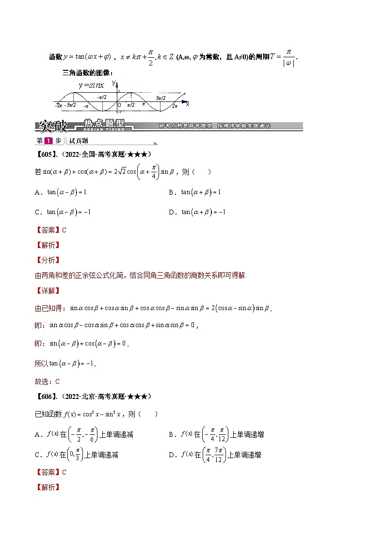 专题4.1 三角恒等变换（解析版）第2页