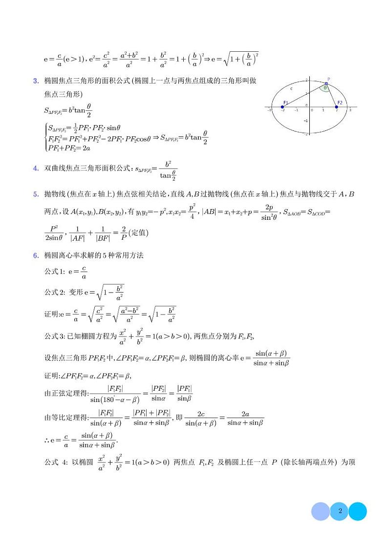 2024年新高考数学二轮专题复习 迎刃而解平面解析几何综合问题（原卷版+解析版）第2页