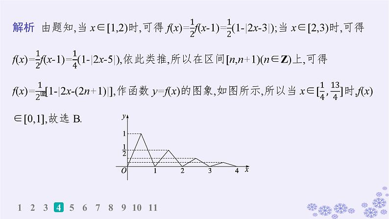适用于新高考新教材备战2025届高考数学一轮总复习第3章函数与基本初等函数课时规范练16函数图象课件新人教A版08
