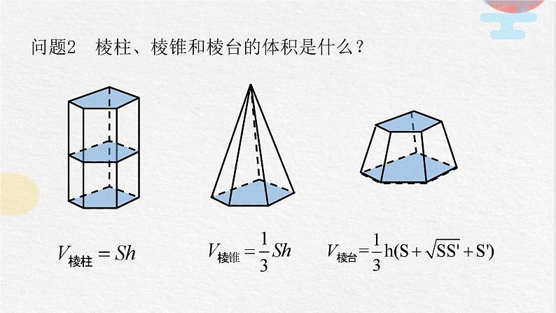 2023-2024学年人教A版必修第二册 8.3.2圆柱、圆锥、圆台、球的表面积和体积课件第4页