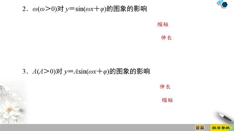 5.6.1　匀速圆周运动的数学模型 5.6.2　函数y＝Asin(ωx＋φ)的图象-新人教版高中数学必修第一册全套课件05