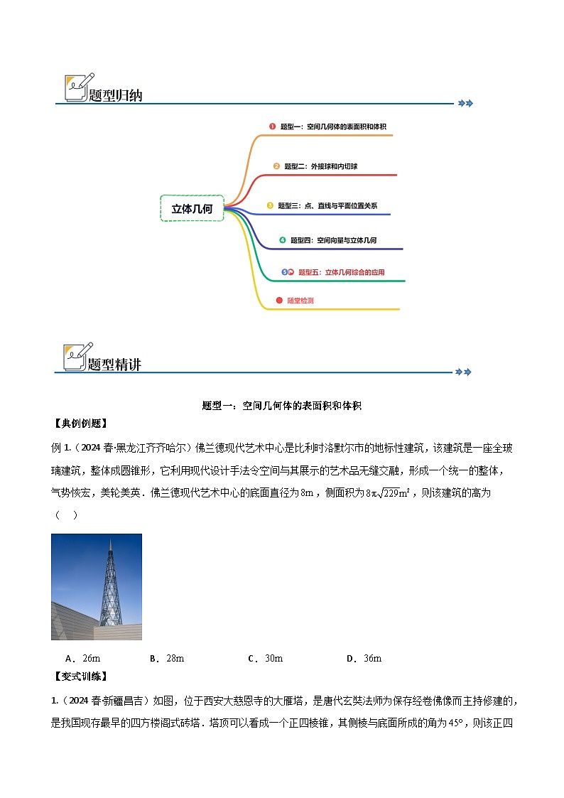 专题八：立体几何第2页