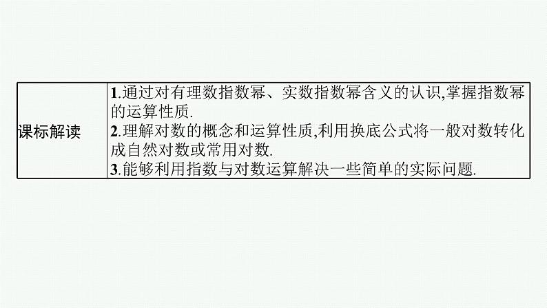 第3章  函数与基本初等函数 第6节  指数与对数运算2025届高考数学一轮总复习(适用于新高考新教材)ppt第2页