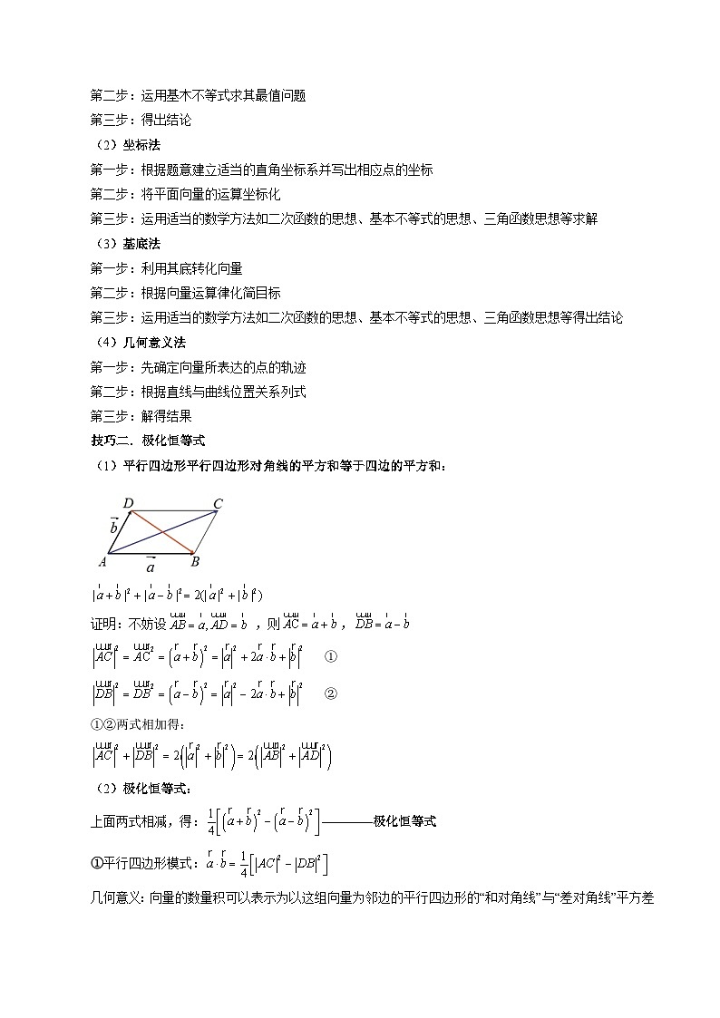 重难点突破03 最全归纳平面向量中的范围与最值问题 （十大题型）（解析版）第3页