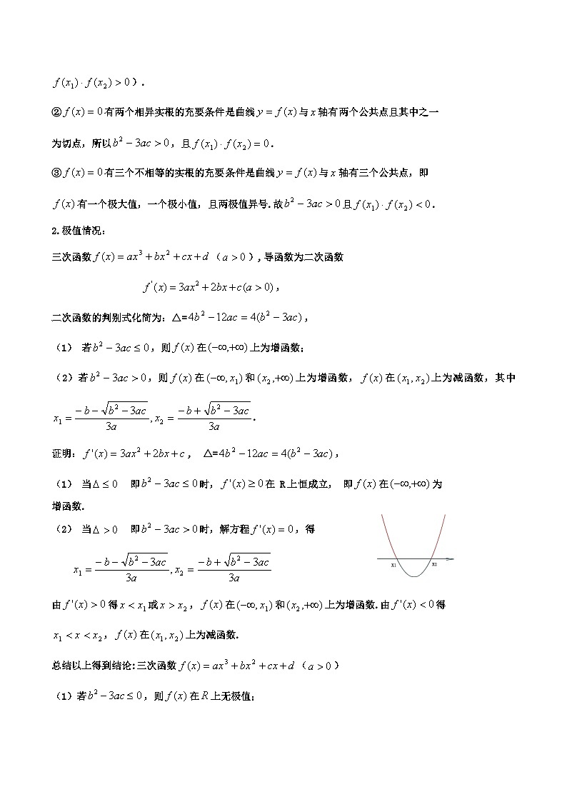 高考数学导数专题-5.三次函数图象与应用第2页