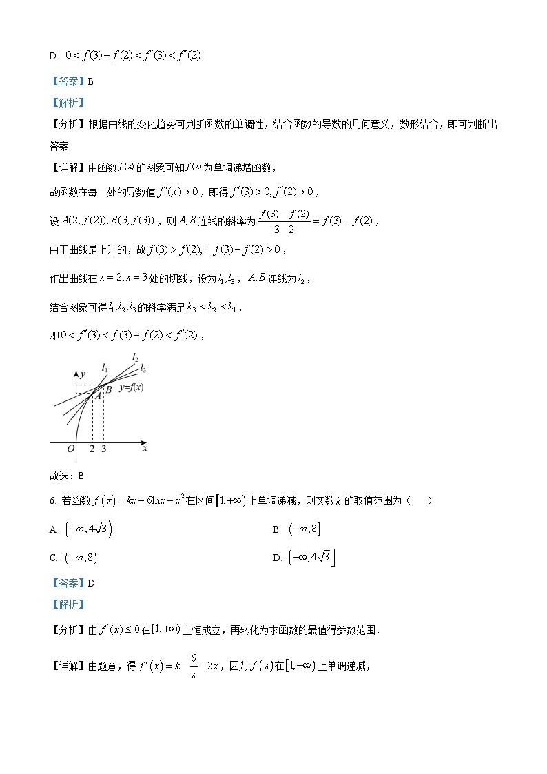 湖北省鄂东学校2023-2024学年高二下学期3月联考数学试卷（Word版附解析）03