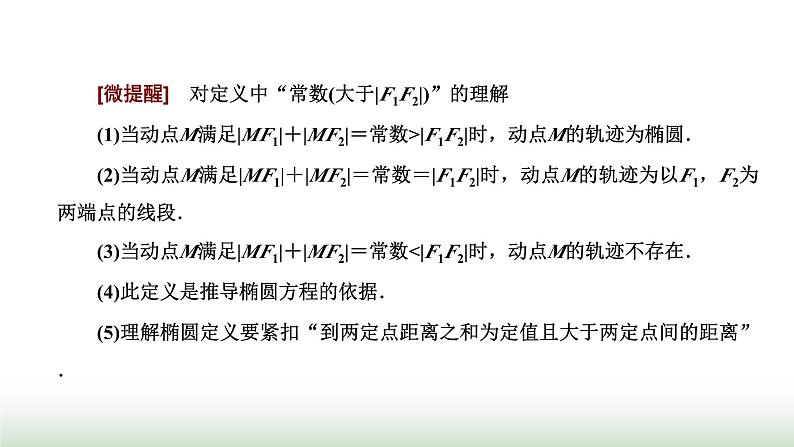 人教A版高中数学选择性必修第一册3-1-1椭圆及其标准方程课件第3页