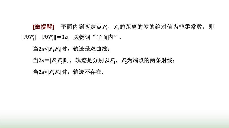 人教A版高中数学选择性必修第一册3-2-1双曲线及其标准方程课件第3页