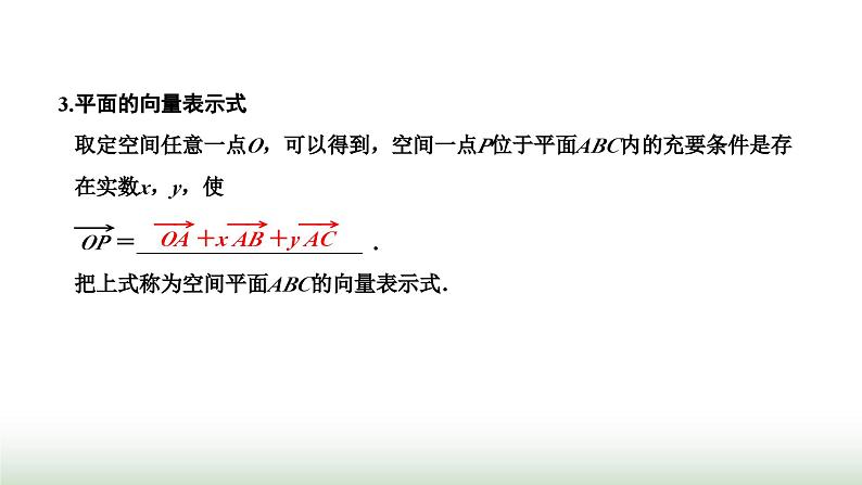 人教A版高中数学选择性必修第一册1-4-1用空间向量研究直线、平面的位置关系课件04