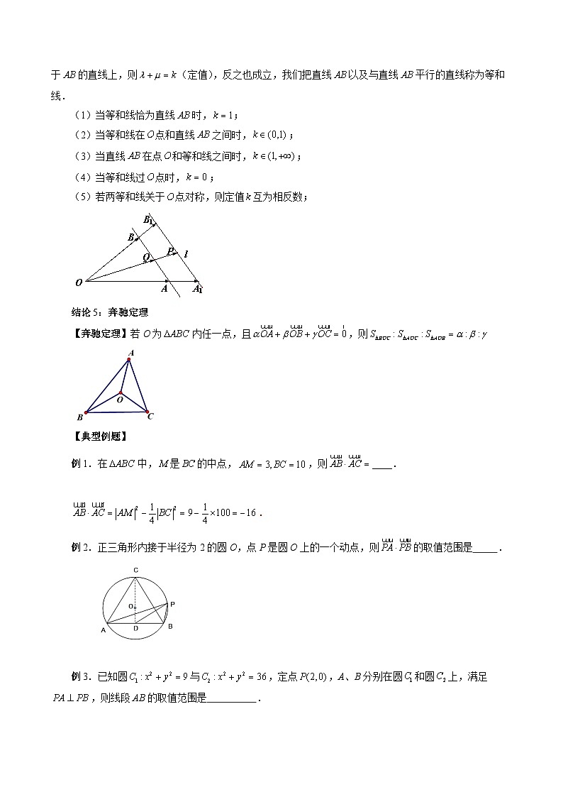 微专题01 平面向量（原卷版）第3页