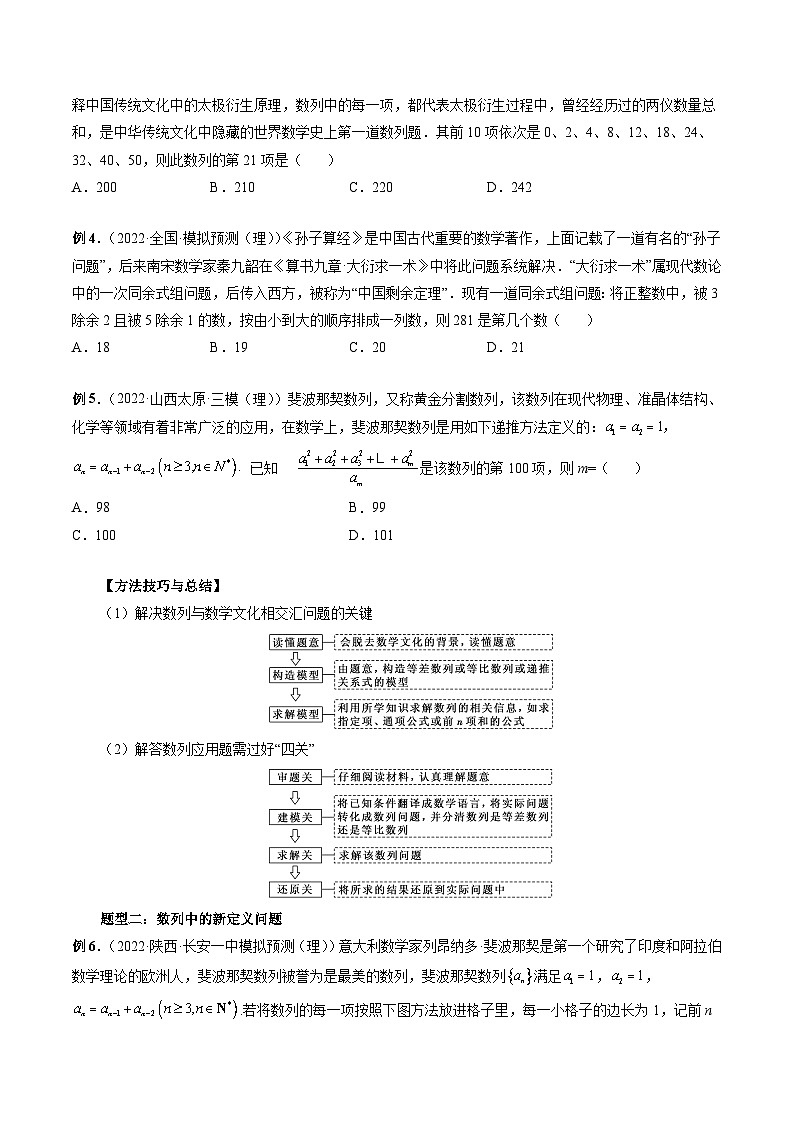 最新高考数学二轮复习讲义重难点突破篇  专题19 数列的综合应用03