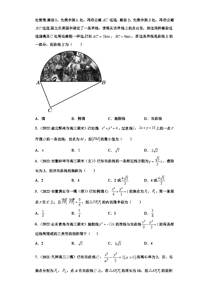 新高考数学二轮复习 专题5 检测  解析几何-2022讲通练透  【新教材·新高考】02