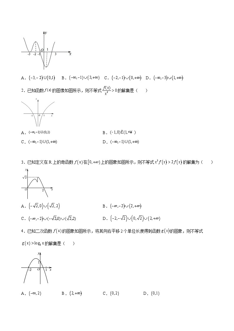 新高考数学之函数专项重点突破  专题13 函数的图象(二)03