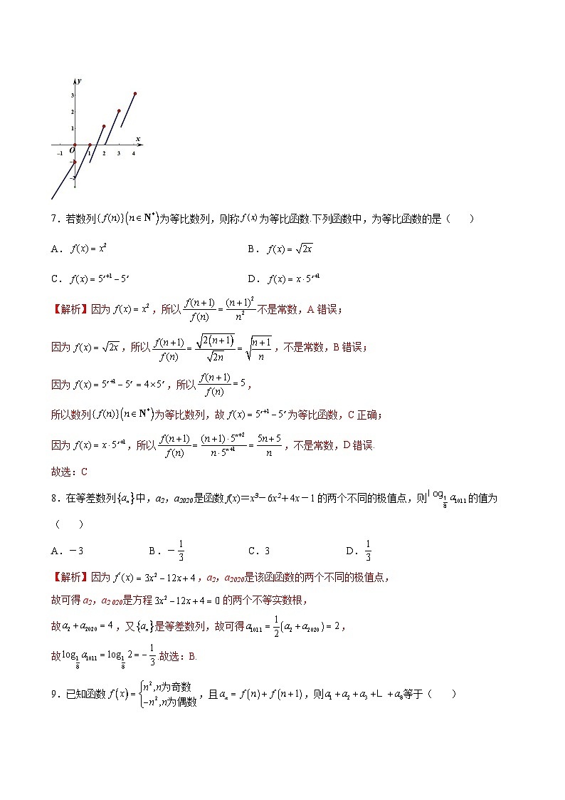 专题19 函数中的数列问题(解析版)第3页