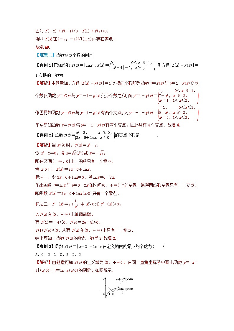 2024年新高考数学一轮复习题型归类与强化测试专题13函数与方程（教师版）03