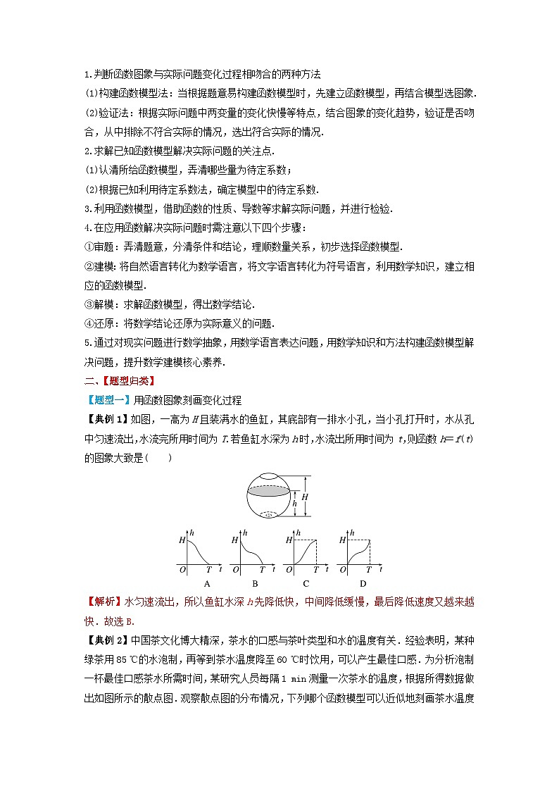 2024年新高考数学一轮复习题型归类与强化测试专题14函数模型及其应用（教师版）02