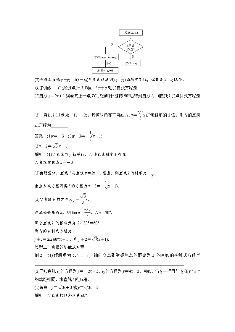人教A版高中数学必修二同步学习讲义：第三章直线与方程3.2.1 Word版含答案第3页