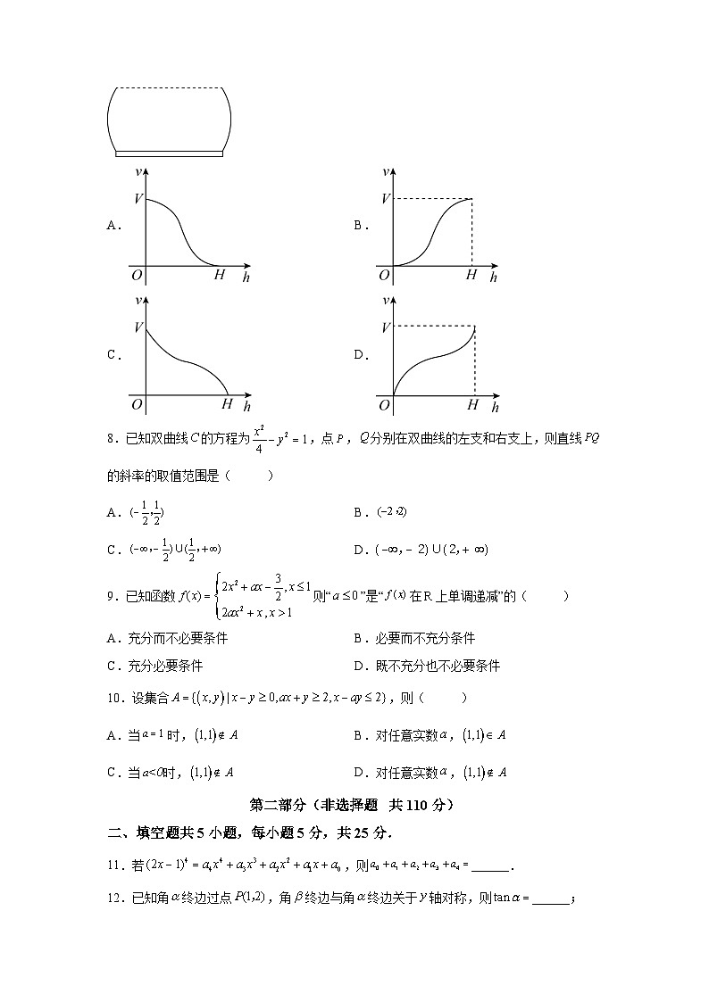 精品解析：北京市房山区2023届高三二模数学试题及答案解析第2页