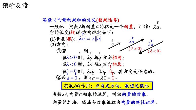 9.2.2 向量的数乘（二）课件第2页