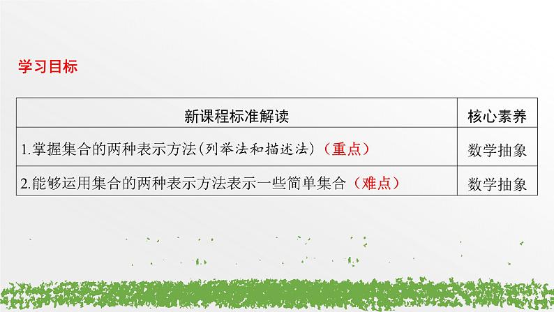 1.1.2《集合的表示》课件+导学案+专题练习（附答案）-新人教A版+高中数学必修第一册02