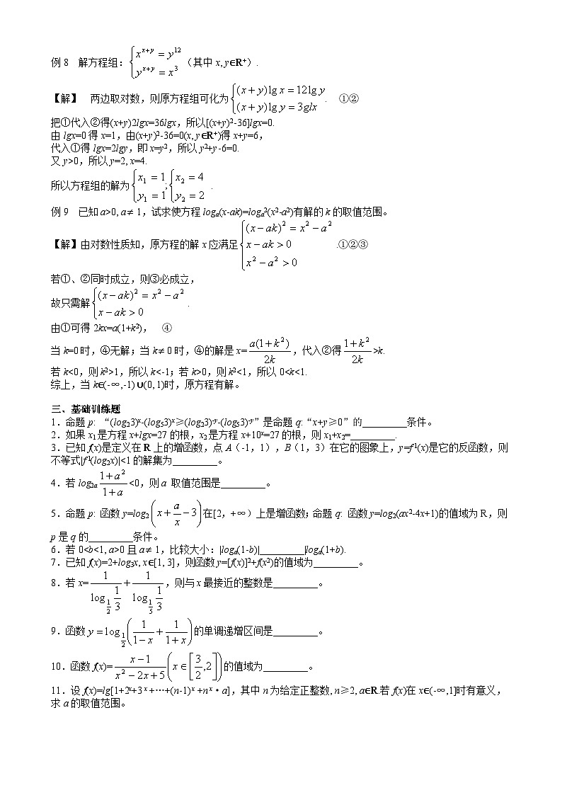 高中数学竞赛标准教材04第四章  几个初等函数的性质【讲义】第3页