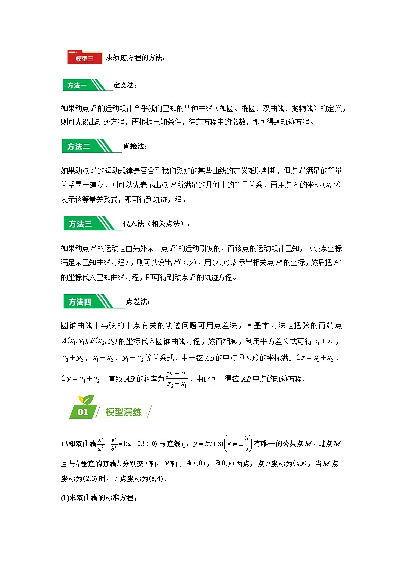专题05 五大类圆锥曲线题型-2024年高考数学最后冲刺大题秒杀技巧及题型专项训练（新高考新题型专用）（学生及教师版）02