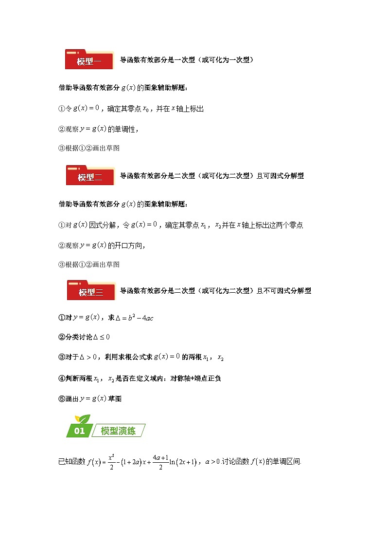 专题06 五大类导数题型-2024年高考数学最后冲刺大题秒杀技巧及题型专项训练（新高考新题型专用）（学生版）第2页