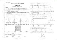 西藏自治区拉萨市2024届高三下学期第二次模拟考试数学（文）试题（PDF版附解析）