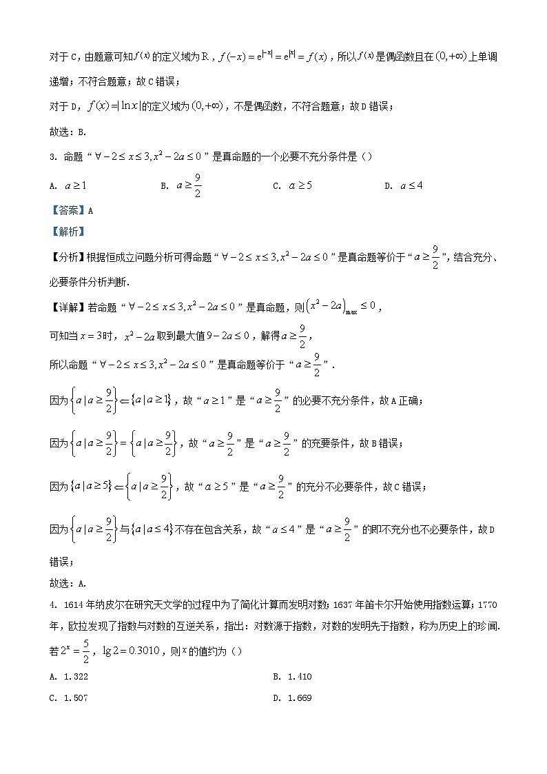 四川省叙永校2024届高三数学上学期理“一诊”模拟测试二试题含解析02