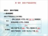 人教A版高中数学必修第二册8-6-2第一课时直线与平面垂直的判定课件