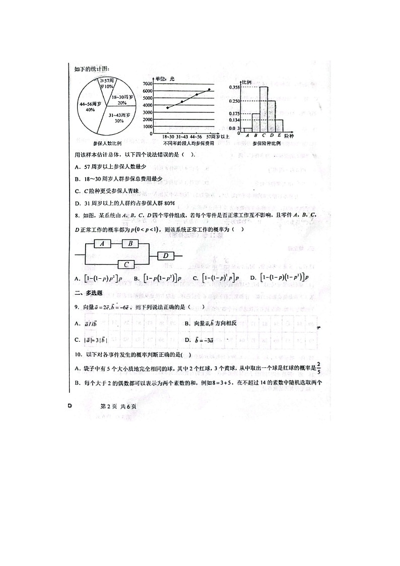 2023届辽宁省朝阳市建平县实验中学高一下学期数学3月月考试题02