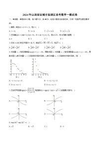 2024年山西省运城市盐湖区高考数学一模试卷（含详细答案解析）