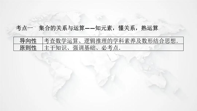 统考版2024高考数学二轮专题复习必备知识为基第1讲集合复数与常用逻辑用语课件第4页