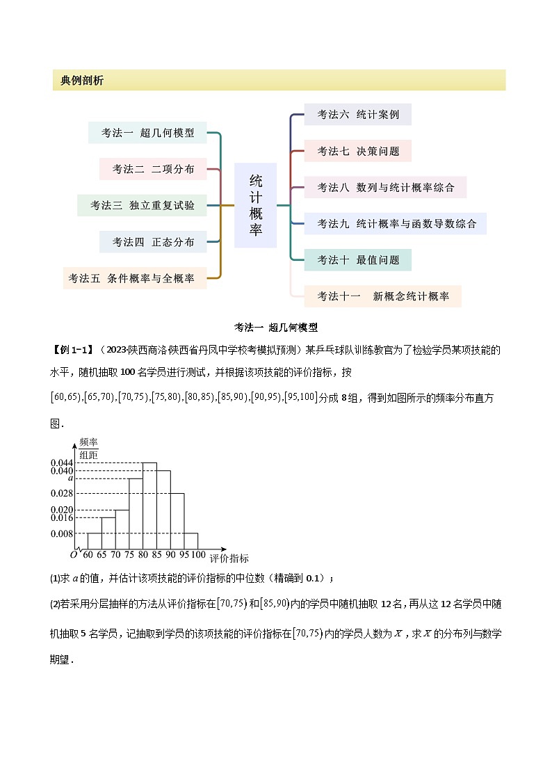 【二轮复习】高考数学 专题04 统计概率（考点精讲）03