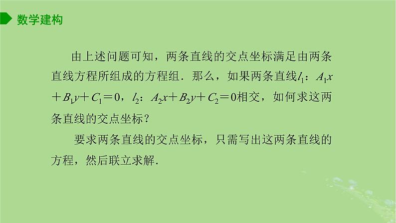 高中数学1.4两条直线的交点课件2023-2024学年苏教版选择性必修第一册第4页