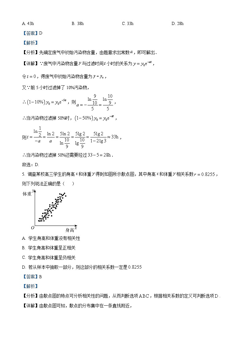 四川省凉山州2024届高三第三次诊断性检测数学（理）试题（原卷版+解析版）03