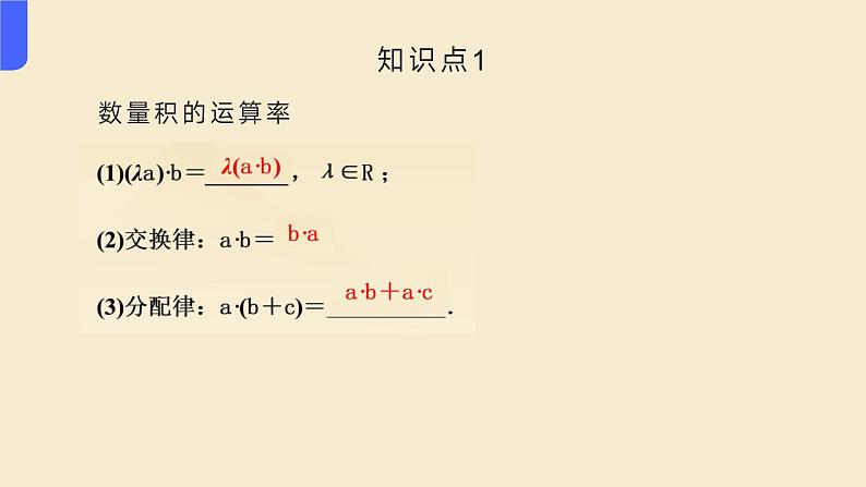 人教A版（2019）-高二数学-选择性必修第一册课件-1.1.2空间向量的数量积运算03