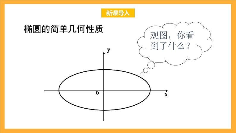 北师大版数学高二选择性必修第一册 2.1.2 椭圆的简单几何性质 课件04