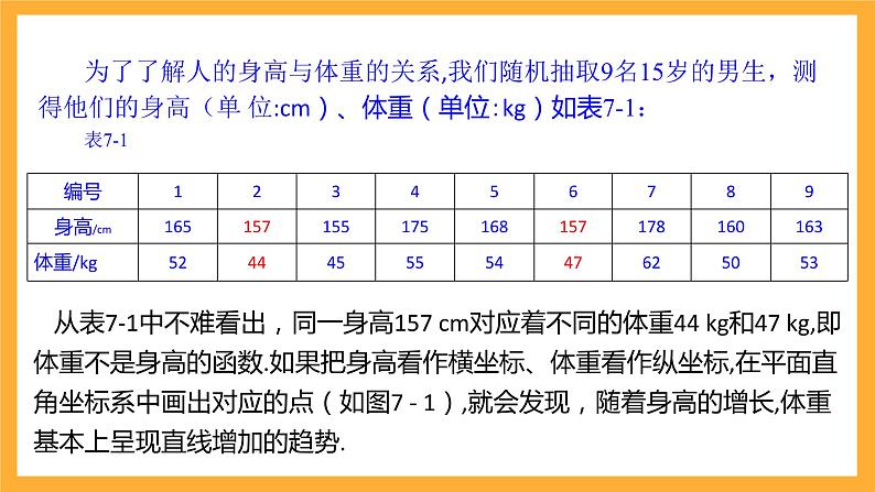 北师大版数学高二选择性必修第一册 7.1 一元线性回归 课件第3页