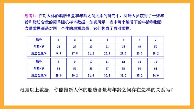 北师大版数学高二选择性必修第一册 7.2 成对数据的线性相关性 课件05