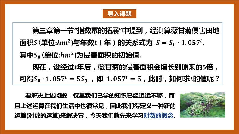 北师大版数学高一必修第一册 4.1 对数的概念 课件02