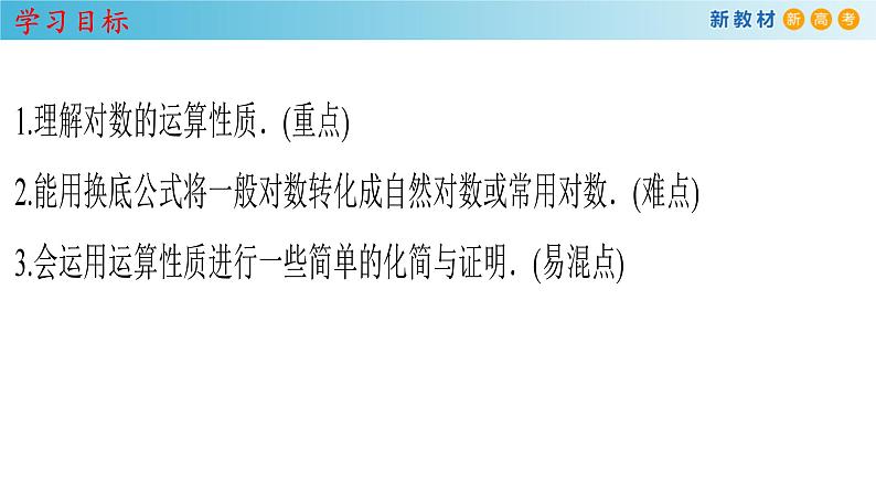 4.3.2 对数的运算 课件（1）02