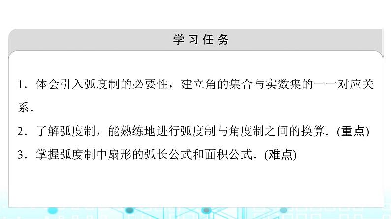 人教B版高中数学必修第三册第7章7-1-2弧度制及其与角度制的换算课件02
