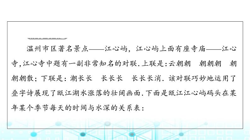 人教B版高中数学必修第三册第7章7-4数学建模活动：周期现象的描述课件第5页