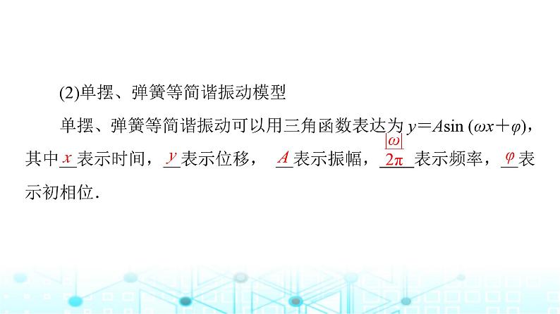 人教B版高中数学必修第三册第7章7-4数学建模活动：周期现象的描述课件第8页