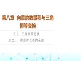 人教B版高中数学必修第三册第8章8-2-1两角和与差的余弦课件