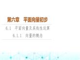 人教B版高中数学必修第二册第6章6-1-1向量的概念课件