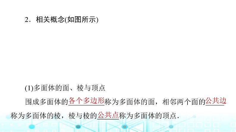 人教B版高中数学必修第四册第11章11-1-3多面体与棱柱课件08