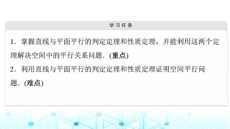 人教B版高中数学必修第四册第11章11-3-2直线与平面平行课件第2页